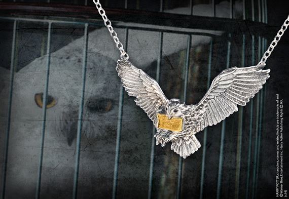 HARRY POTTER - HARRY POTTER PENDENTIF HEDWIGE - THE NOBLE COLLECTION
